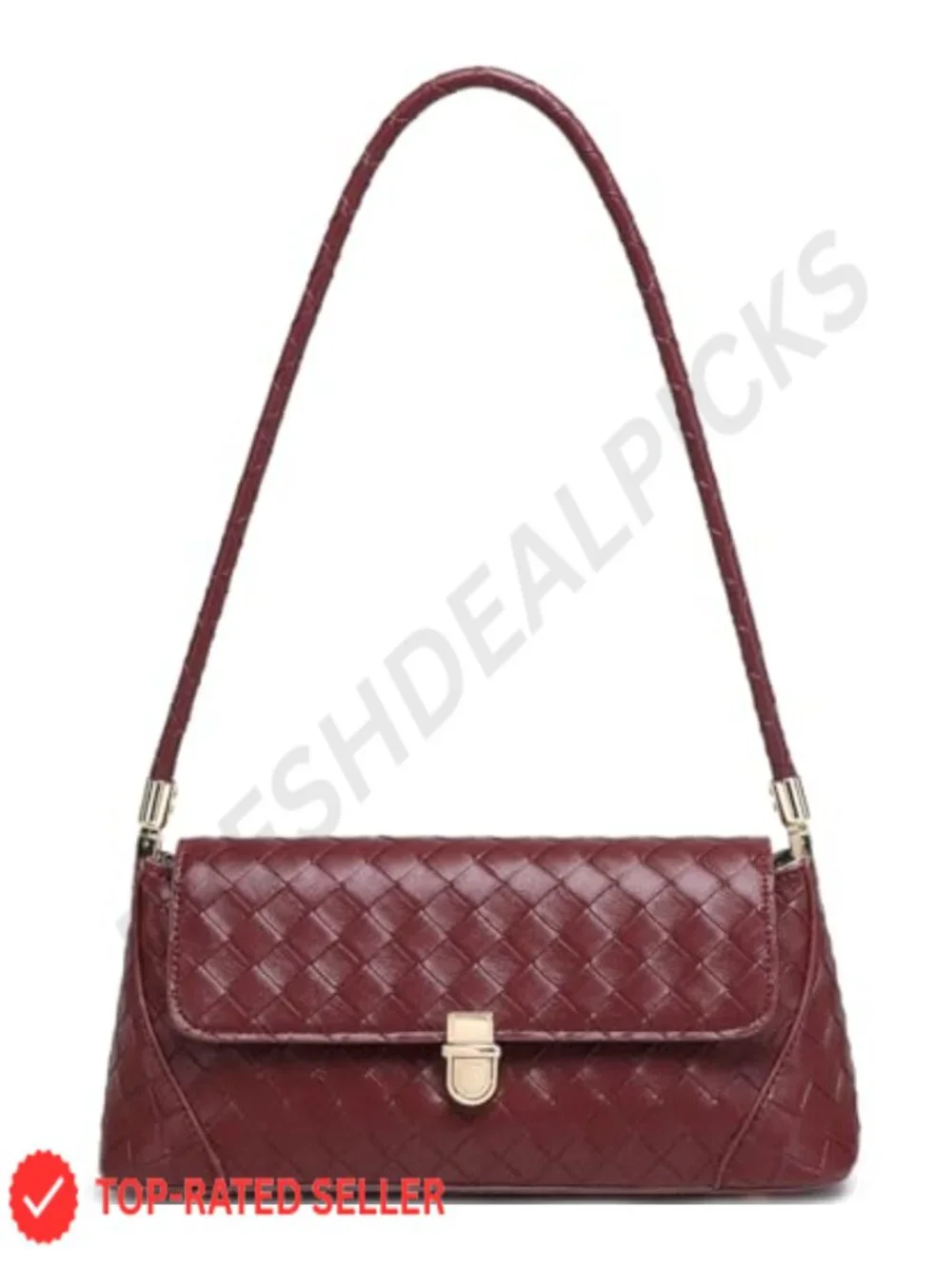 Retro Hobo Shoulder Bag PU Leather Small Purse Crossbody Tote Handbag